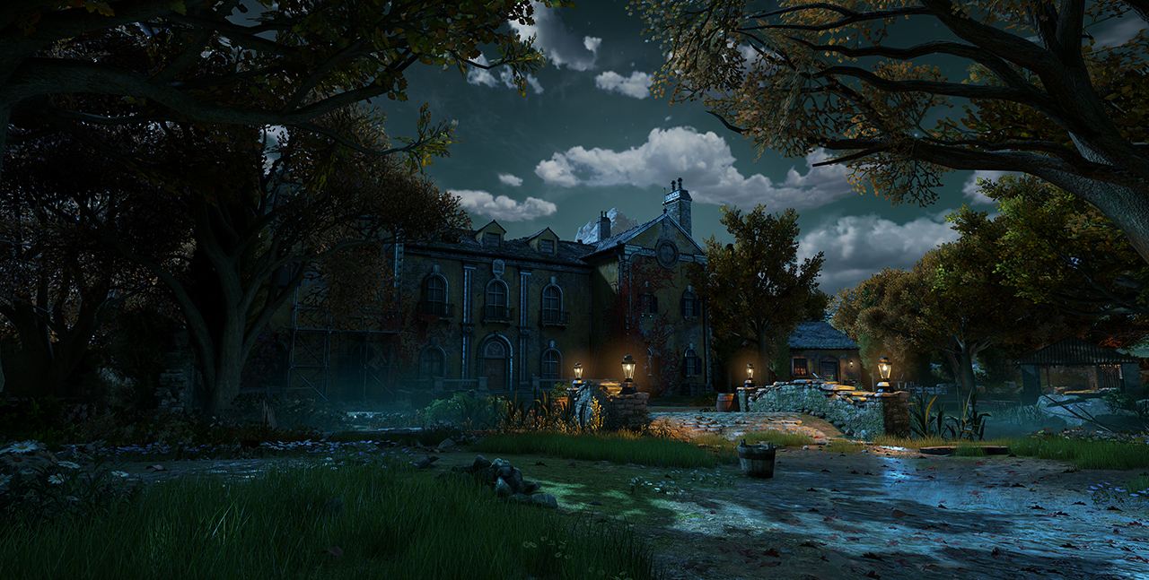 Life on the peaceful farm in Gears of War 4.