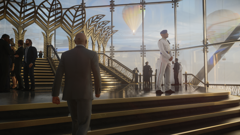 Hitman 3 in action.