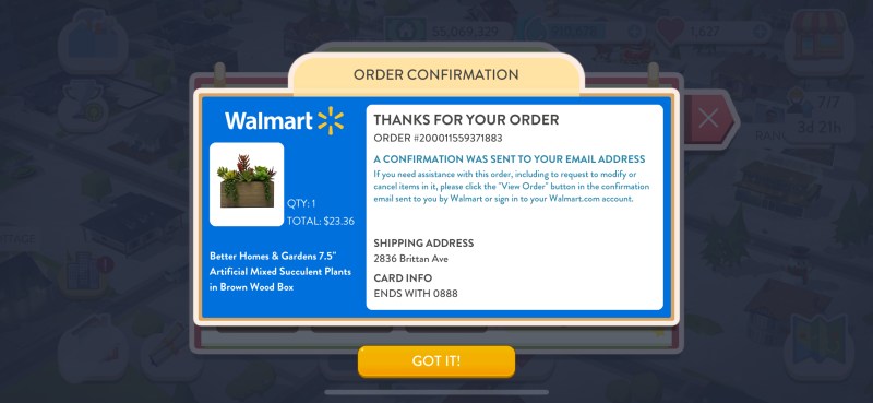 Unity has integrated Walmart commerce APIs into its game engine.