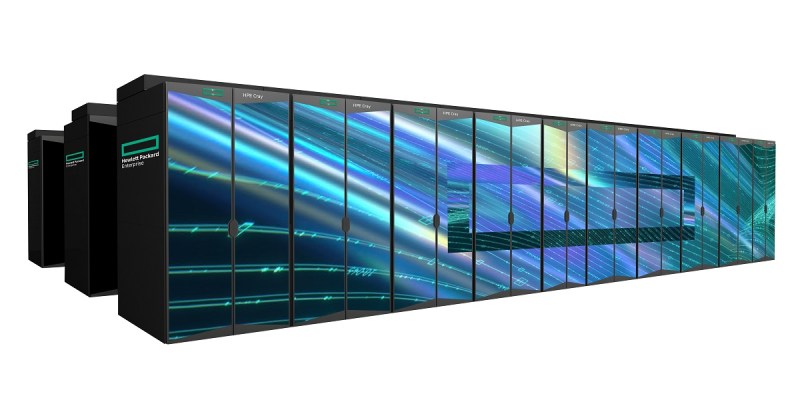 HPE Cray EX supercomputer uses AMD chips.