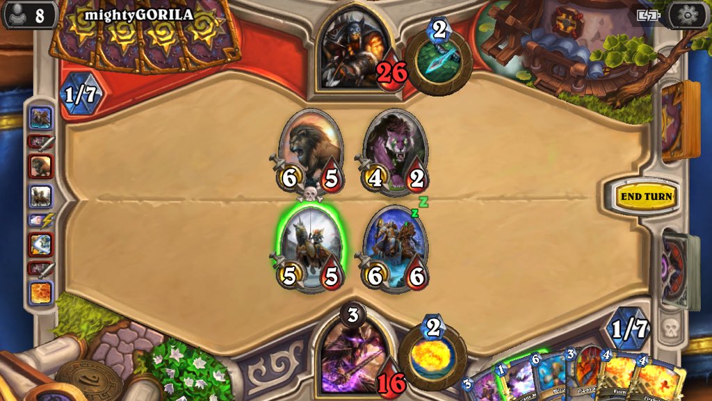 Hey -- how did Mysterious Challenger end up on a Mage's board?