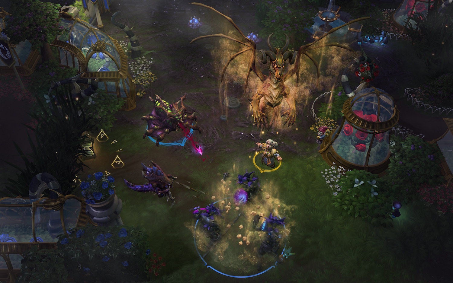 Heroes of the Storm: Ckhromie's dragon's Breath attack