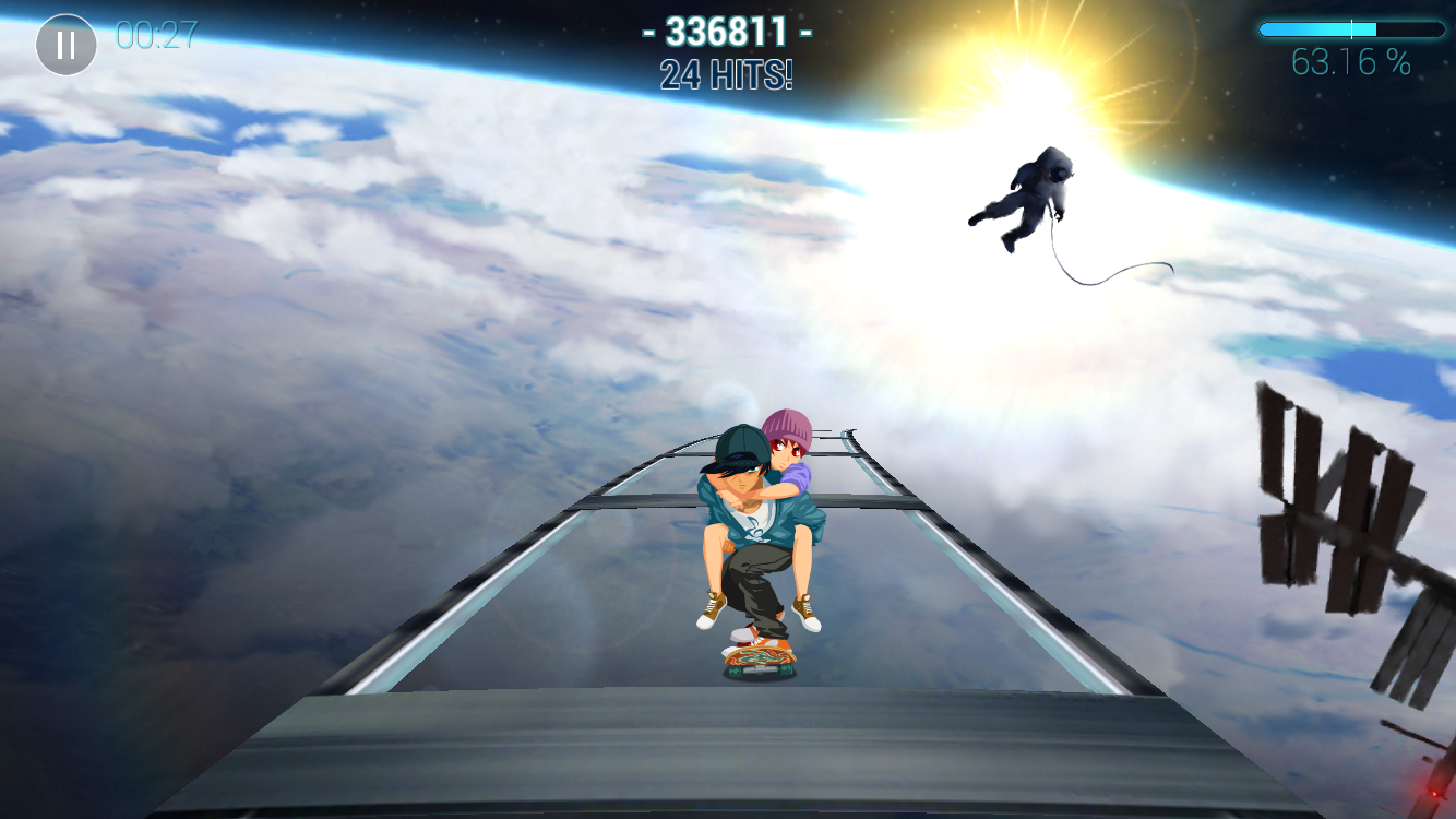 Kaito and Aya's journey takes them to incredible places.