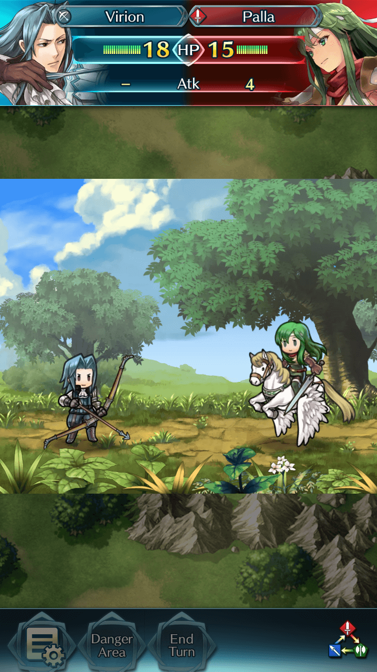 Arrows beat flying horses.