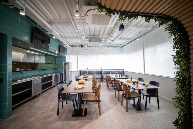 Restaurant at Team Liquid's São Paulo location