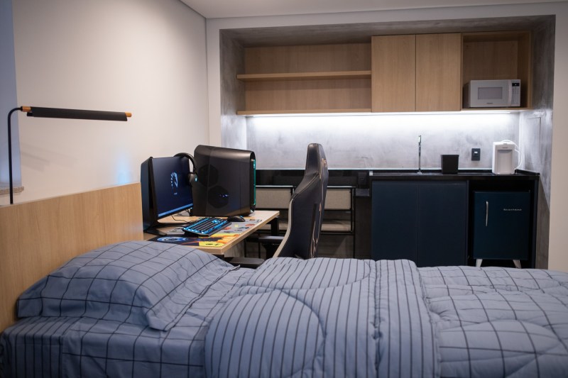 One of 19 dorms at Team Liquid's São Paulo location
