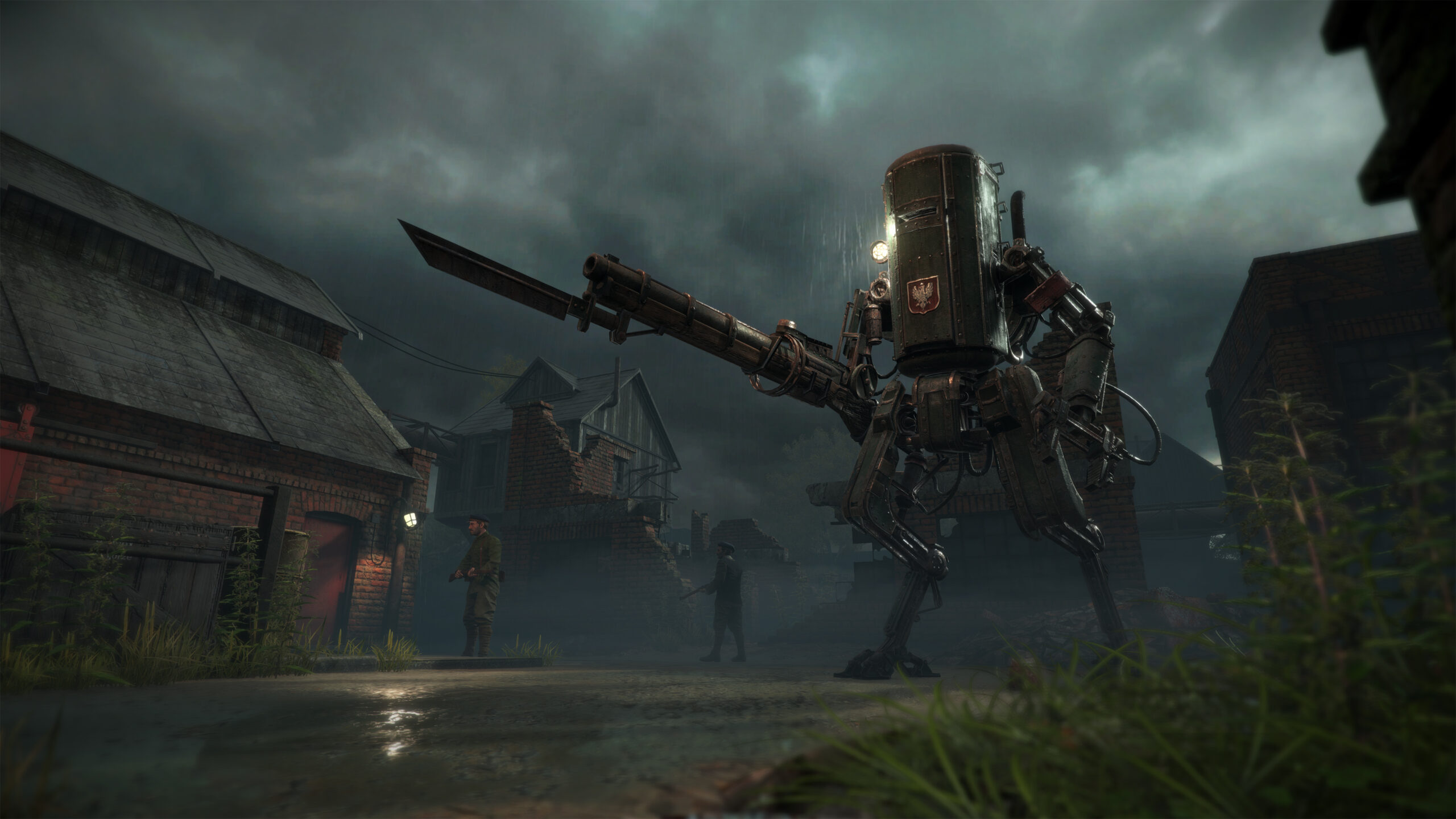 Mechs need bayonets, too.