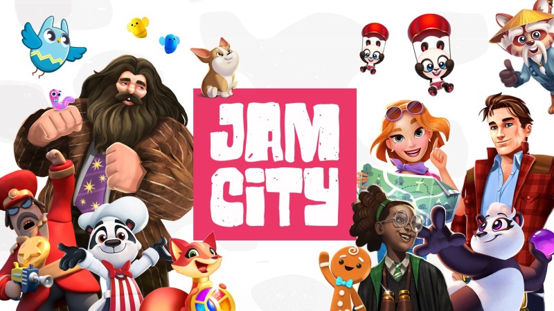 A mashup of Jam City's games.