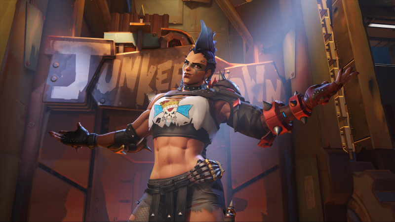 Junker Queen is a new tank in Overwatch 2.