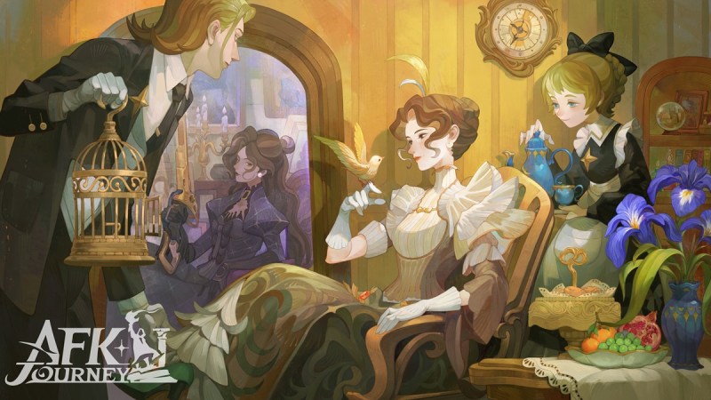 Some pretty anime art in AFK Journey