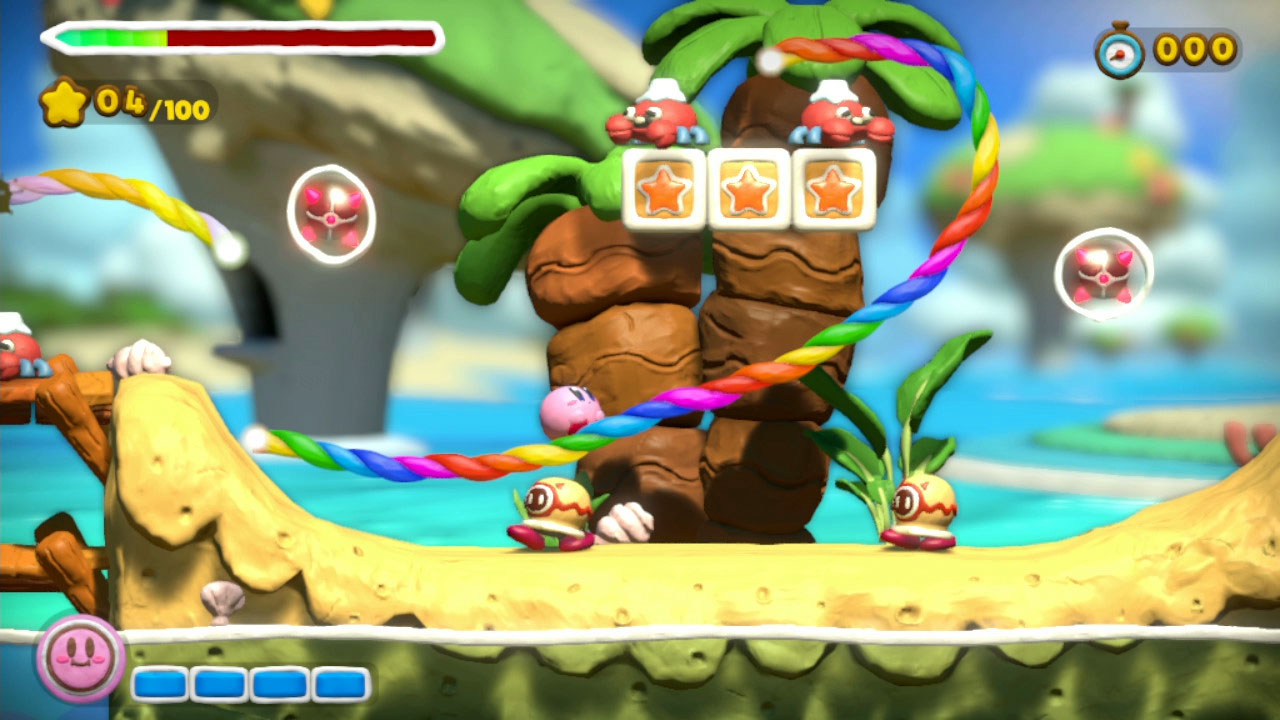Kirby is looking claymazing.