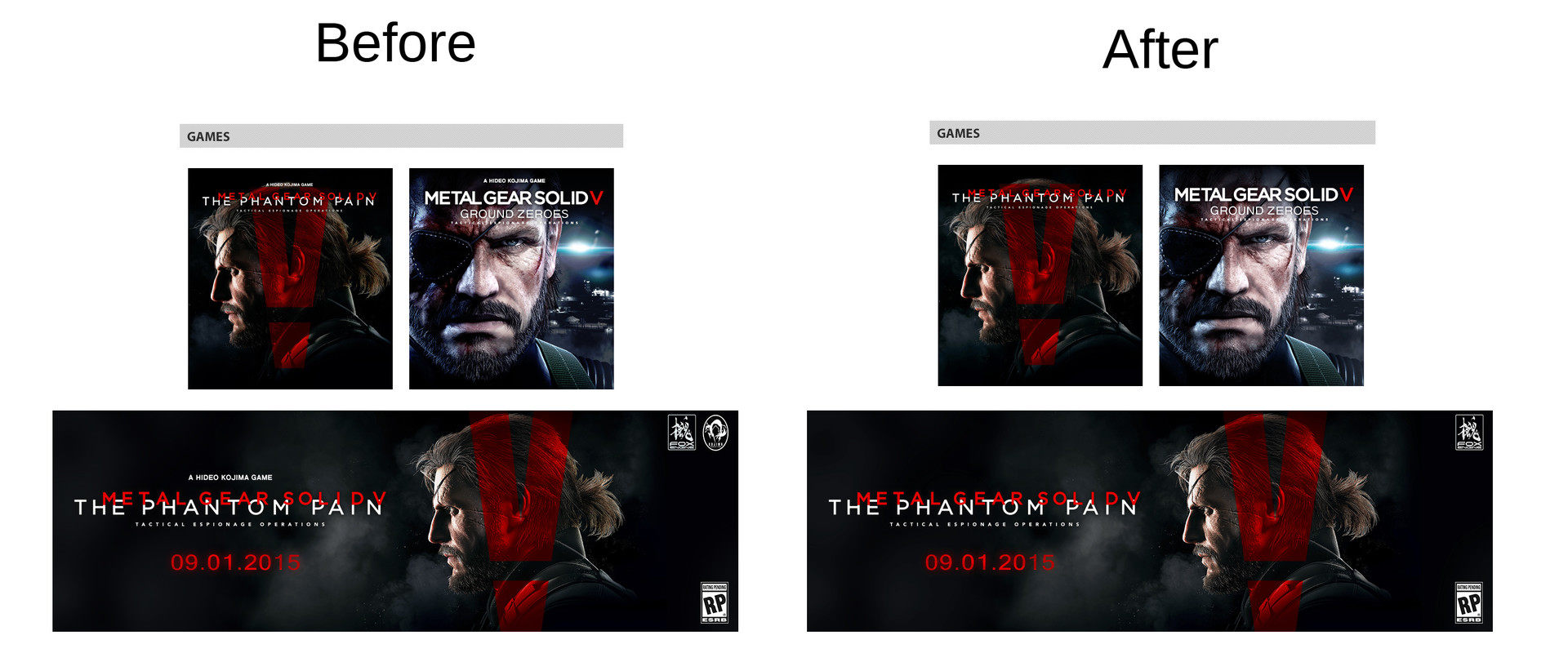 Reddit users found that Konami was removing Kojima's name.