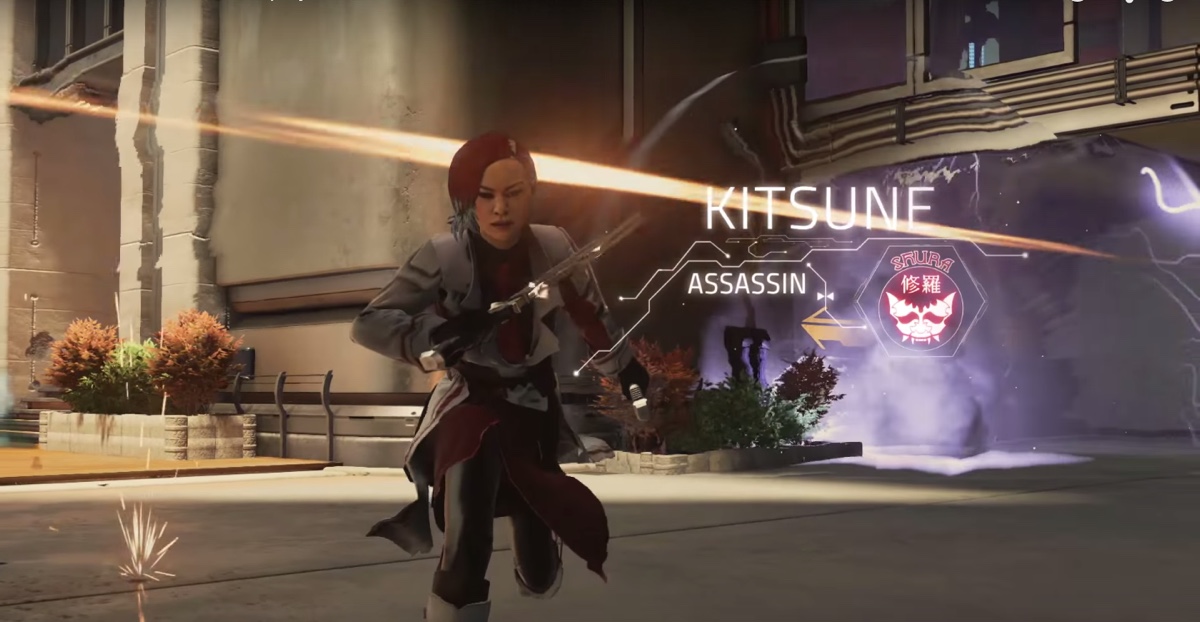 Kitsune is an assassin character in Boss Key Production's Lawbreakers.