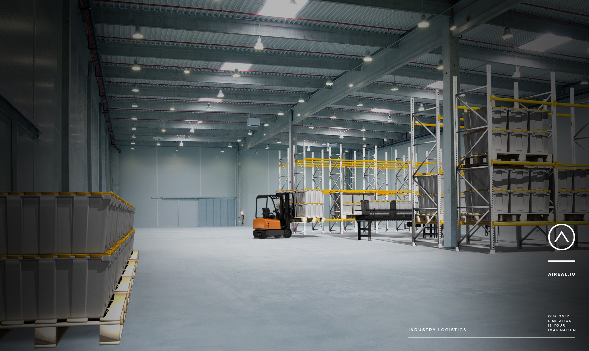 Companies could use the technology to envision a warehouse before it is built-out.