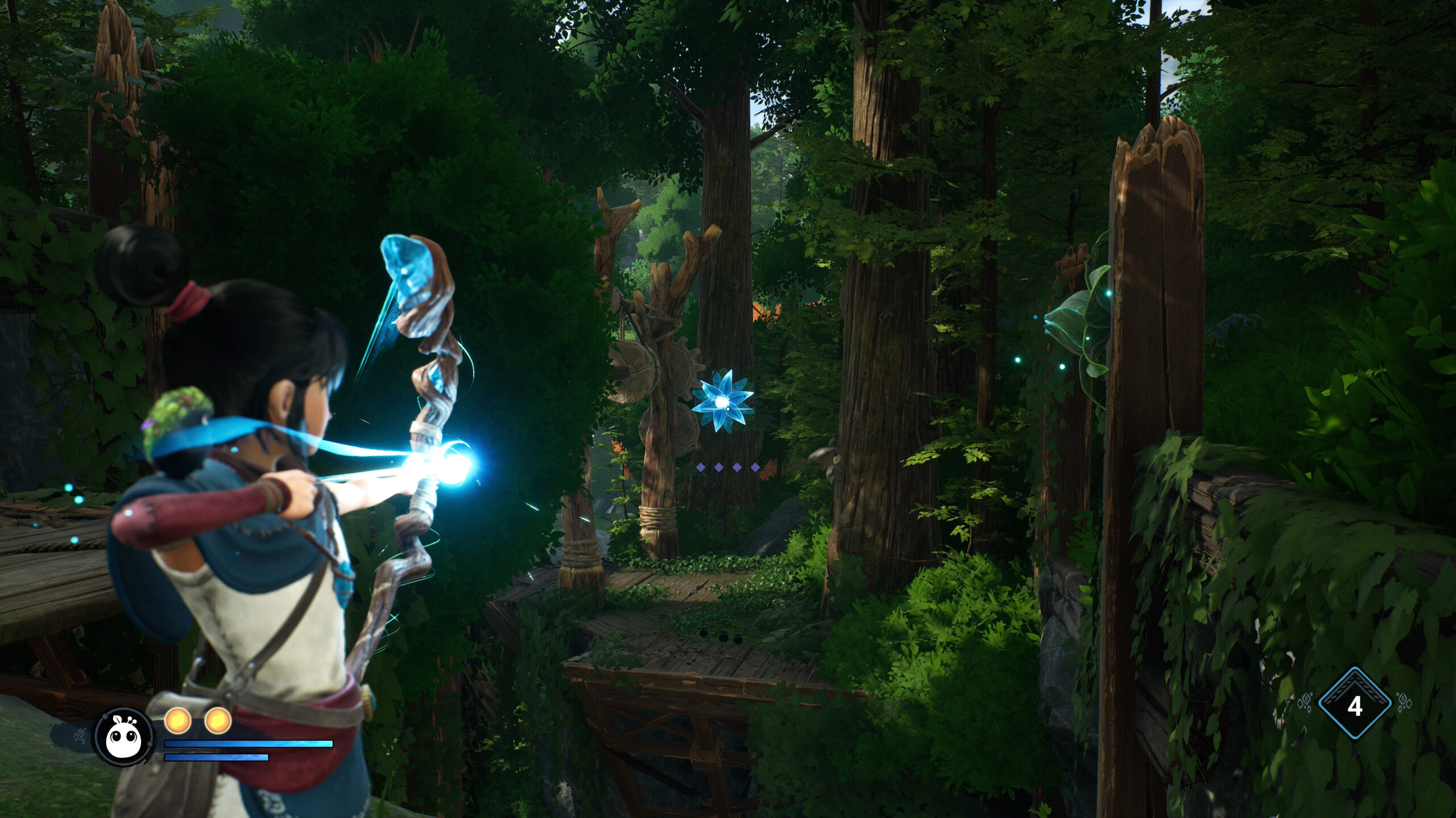 It's not an action adventure game without a bow.