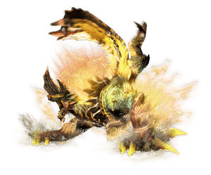 The Thunderlord Zinogre, one of Generation's new deviant monsters.