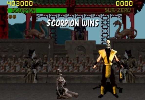 Mortal Kombat Scorpion Fatality