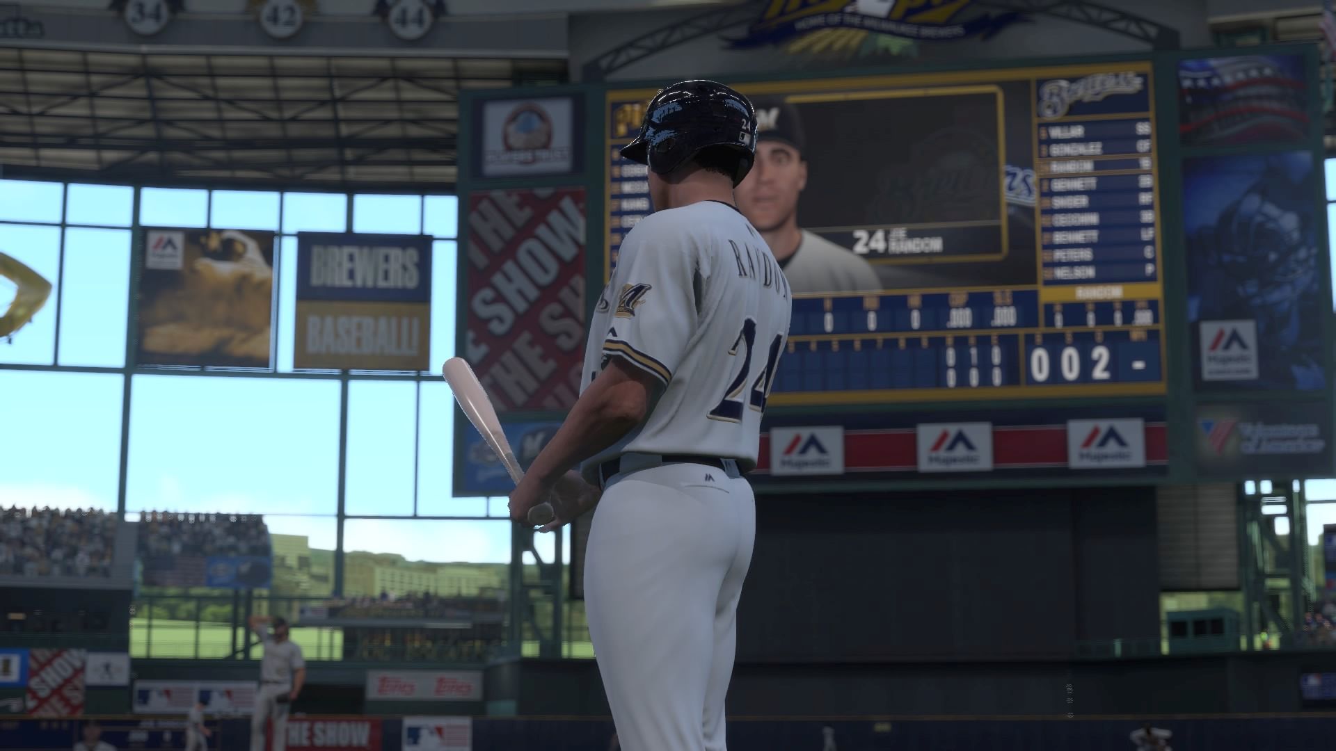 Joe Random makes the majors.