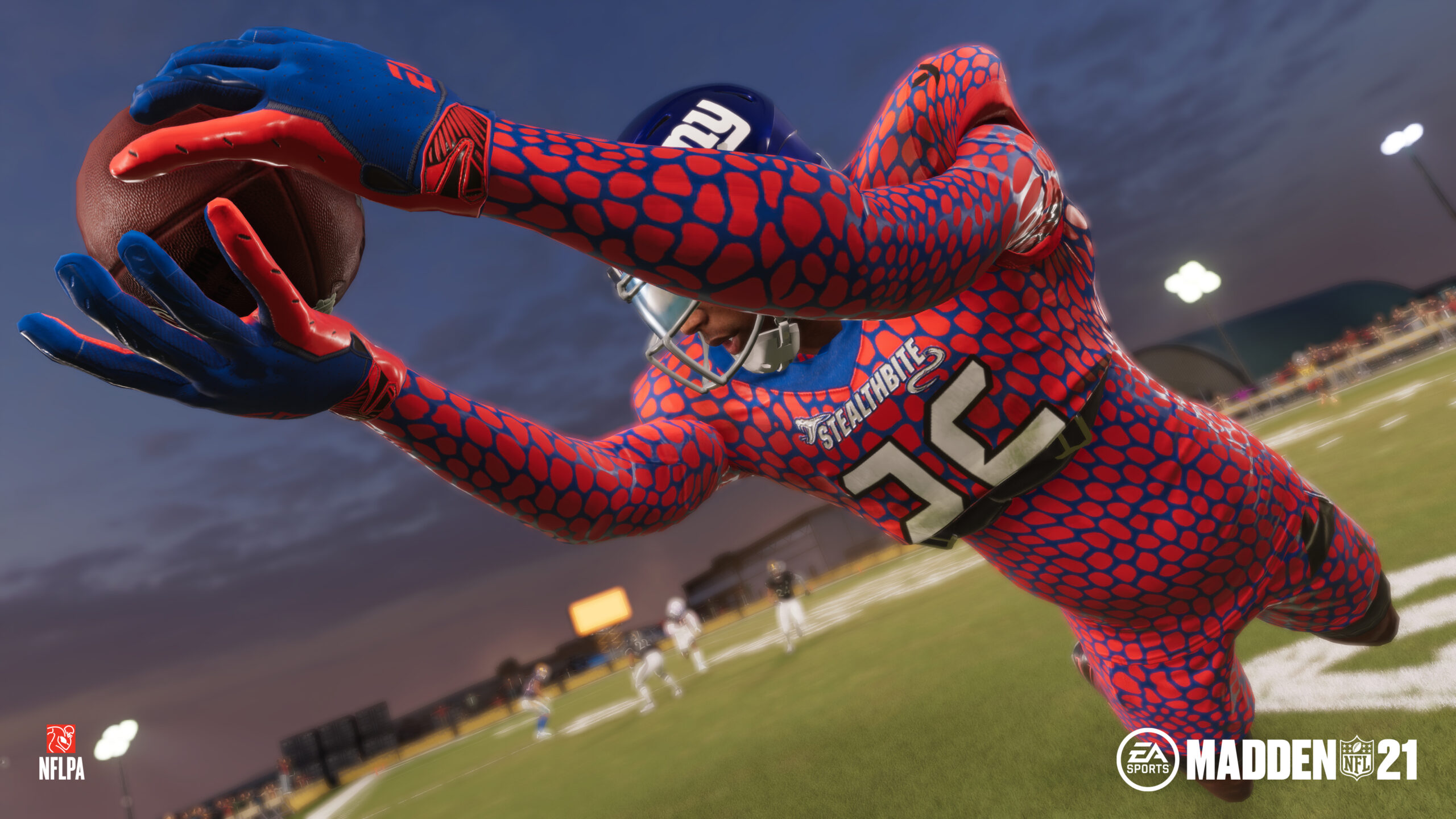 This uniform is spot-on.