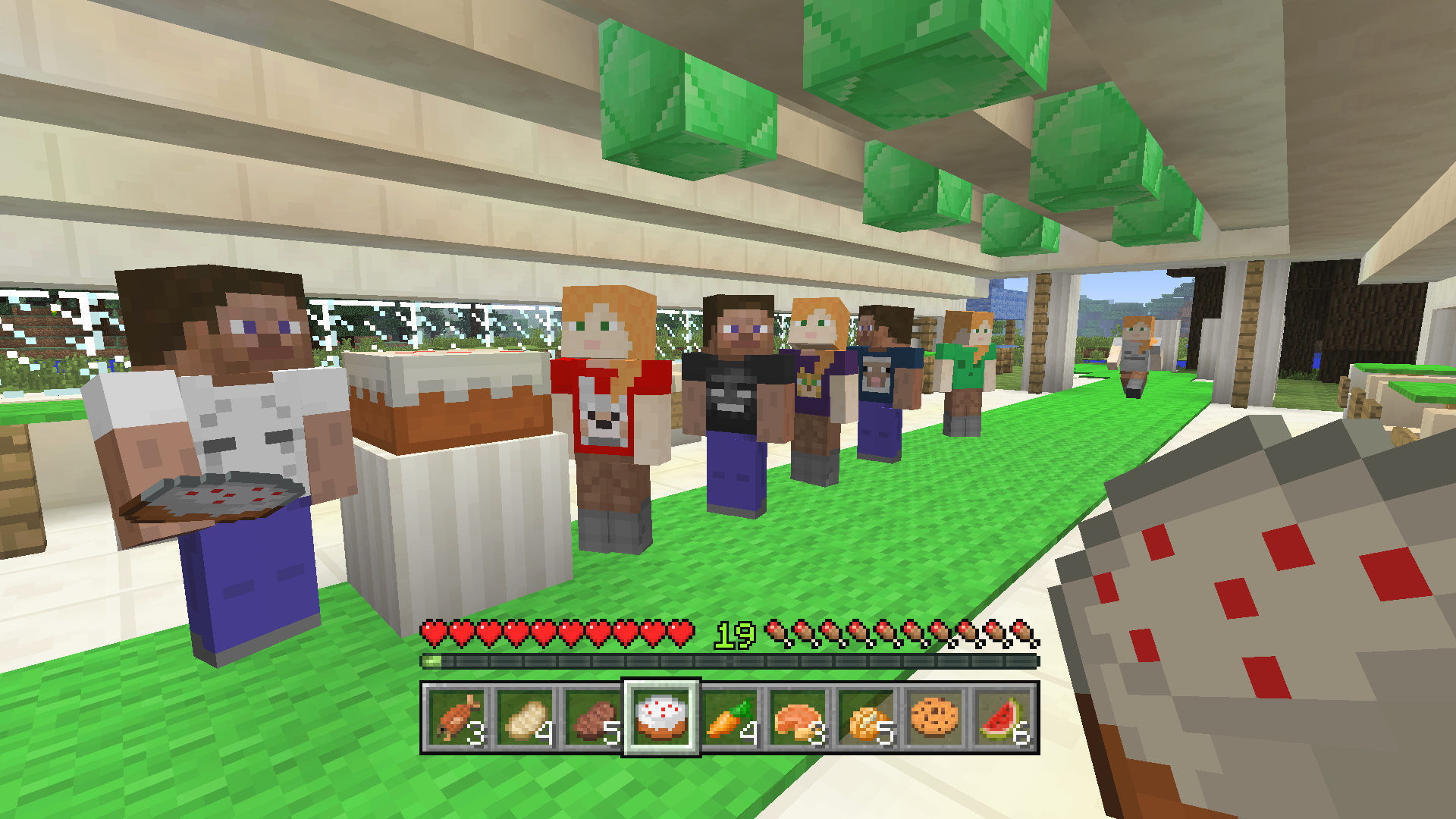 Hanging out with the new skin pack.