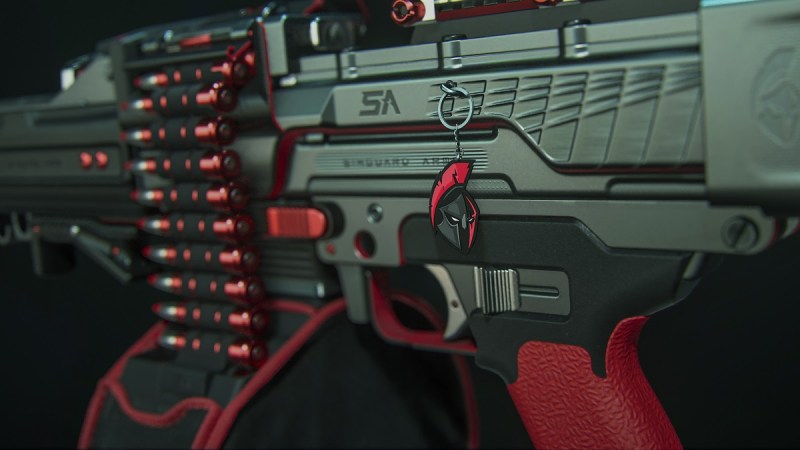 Nickmercs has a heavy LMG in Call of Duty.