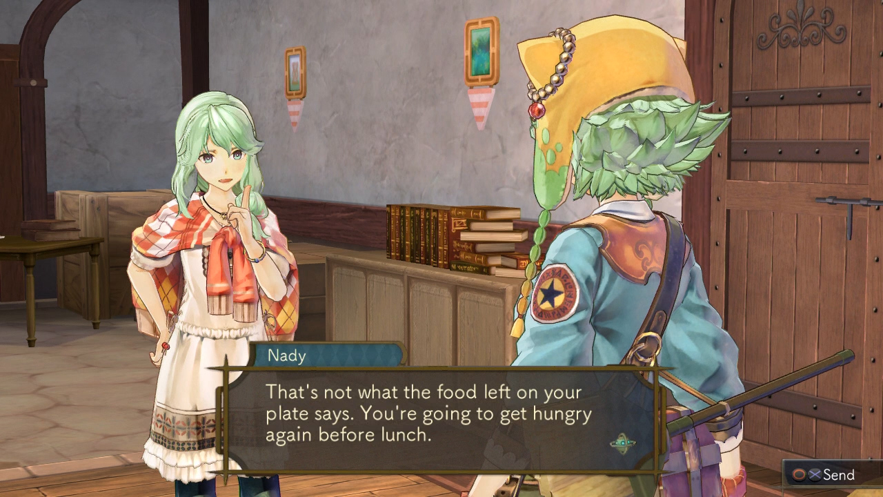 Shallie's mom, Nady, is full of helpful guidance. And nagging.