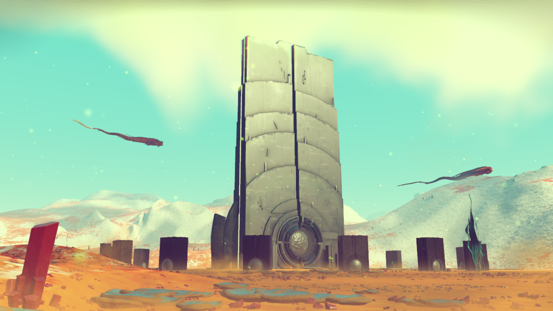 No Man's Sky monolith
