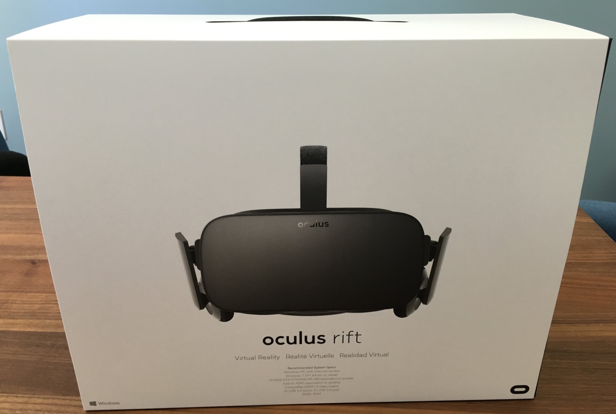 Oculus Rift.