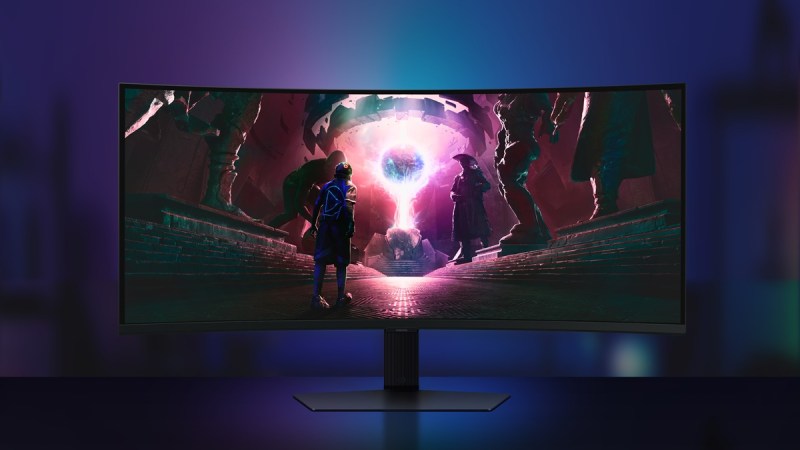 The Samsung Odyssey G7 is a 40-inch gaming monitor.