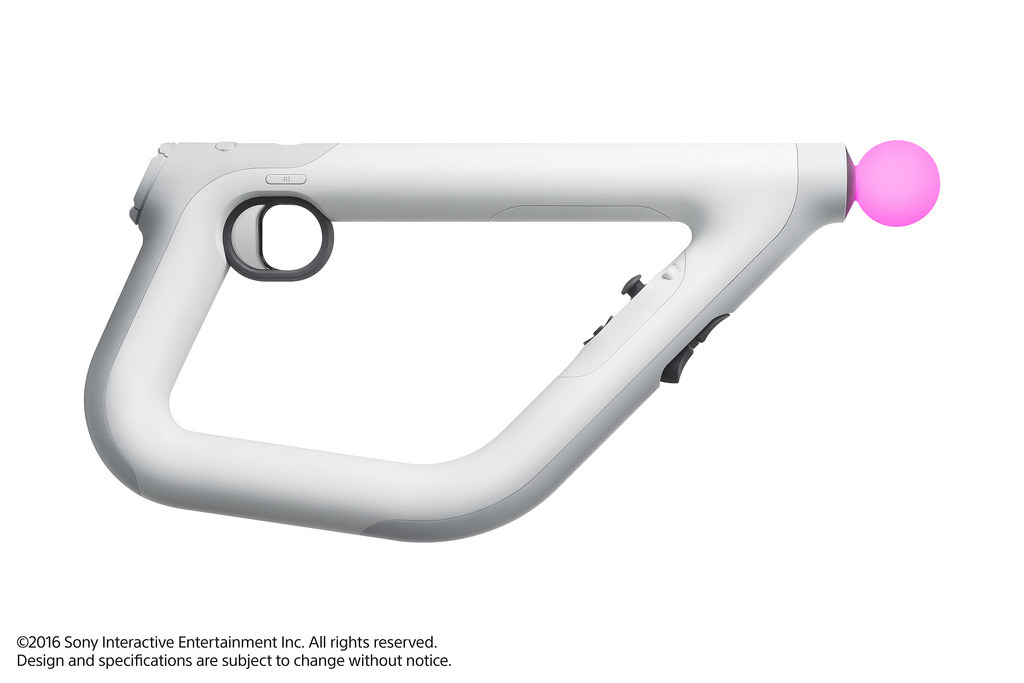 PSVR's Aim controller is something totally new.