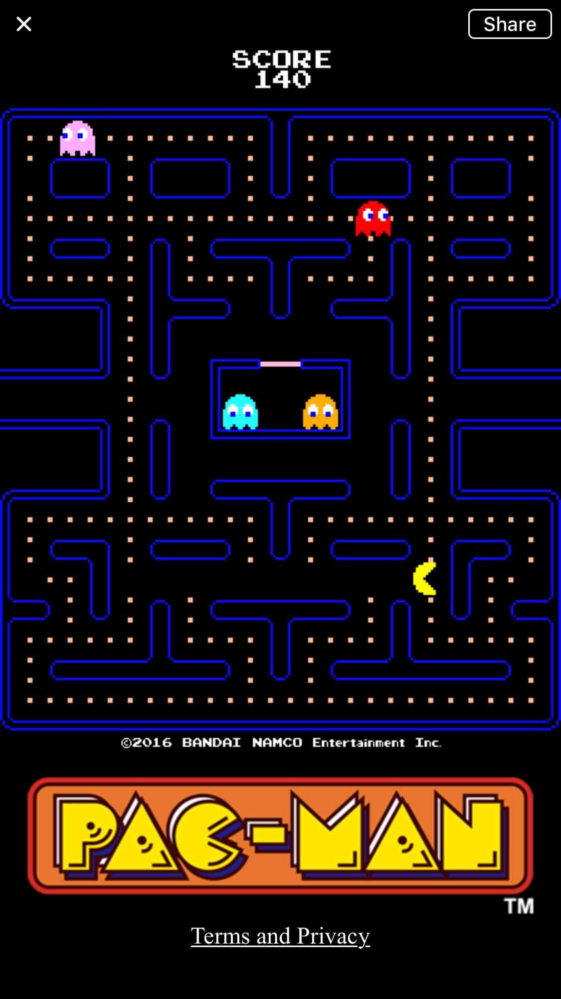 You can play Pac-Man in Facebook Instant Messenger -- but you might find some lag.