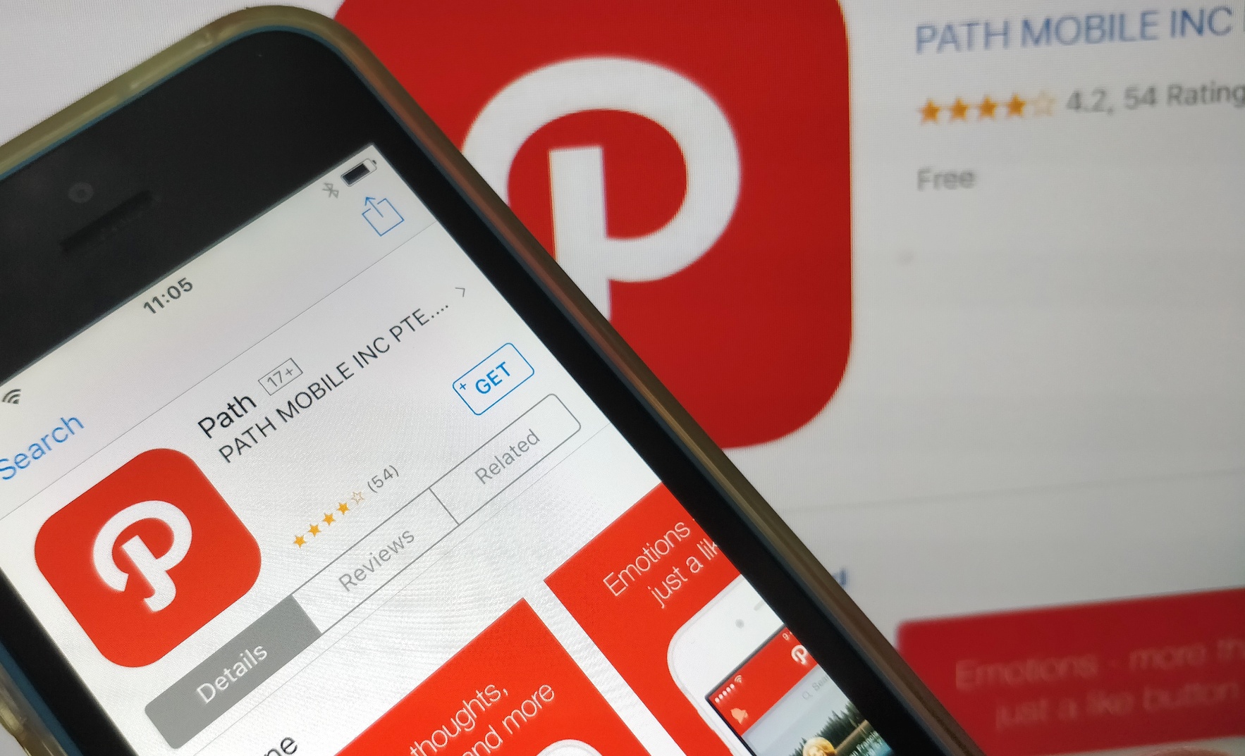 Path mobile app