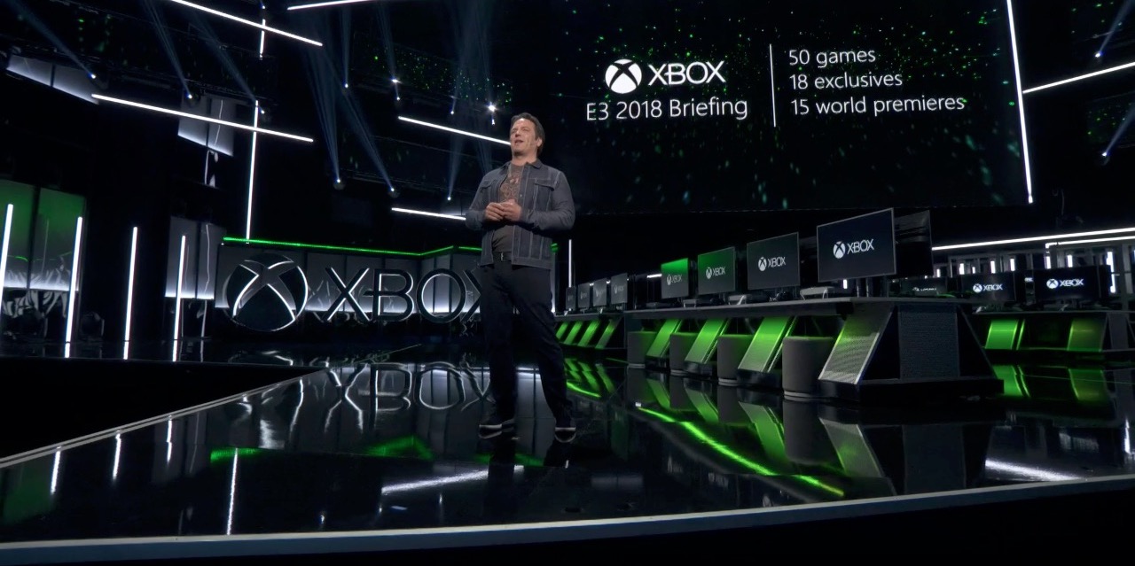 Phil Spencer at E3 2018.