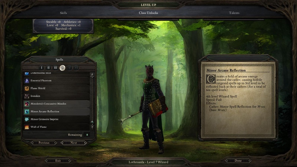 When you level up, you can choose more than just spells and stats -- you get abilities as well at different levels.