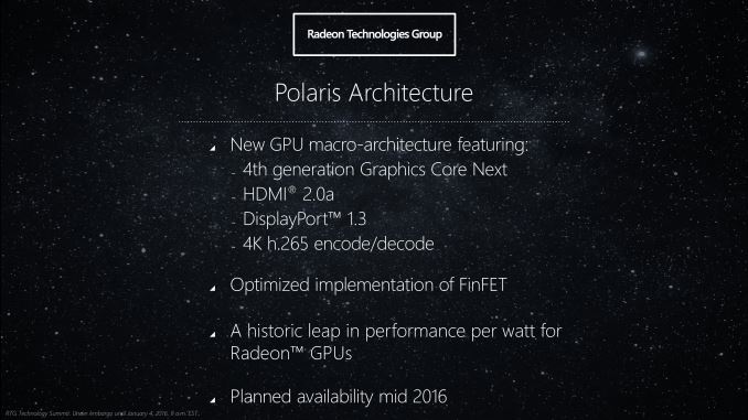 AMD's Polaris chips are less power hungry and produce less heat.