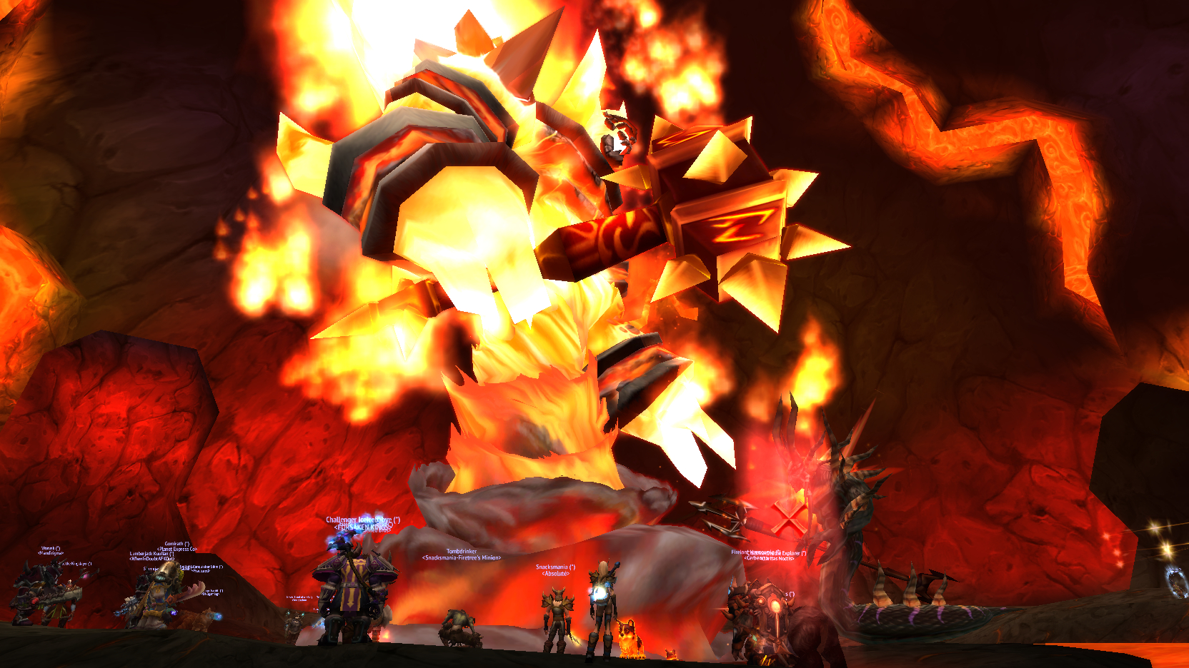 World of Warcraft Molten Core Ragnaros