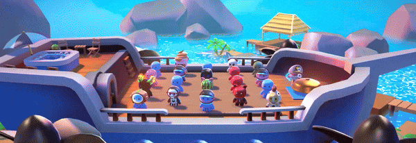Up to 20 players can compete in Rumble Club matches