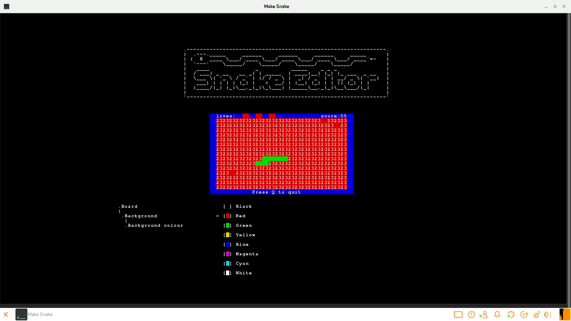 Snake lets kids use the Python programming language in a supported way.