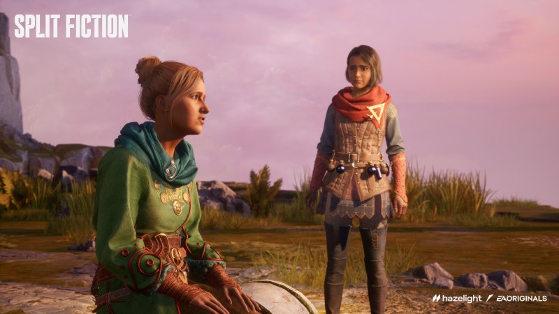 Zoe (left) and Mio are opposites in Split Fiction.