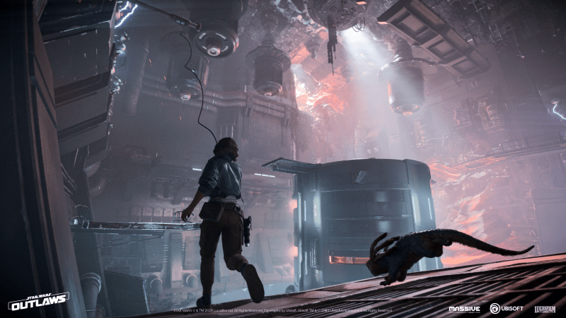 It's grappling time in Star Wars Outlaws