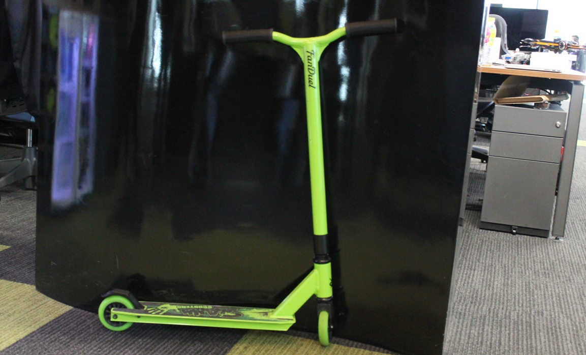 In-house transport: FanDuel scooter