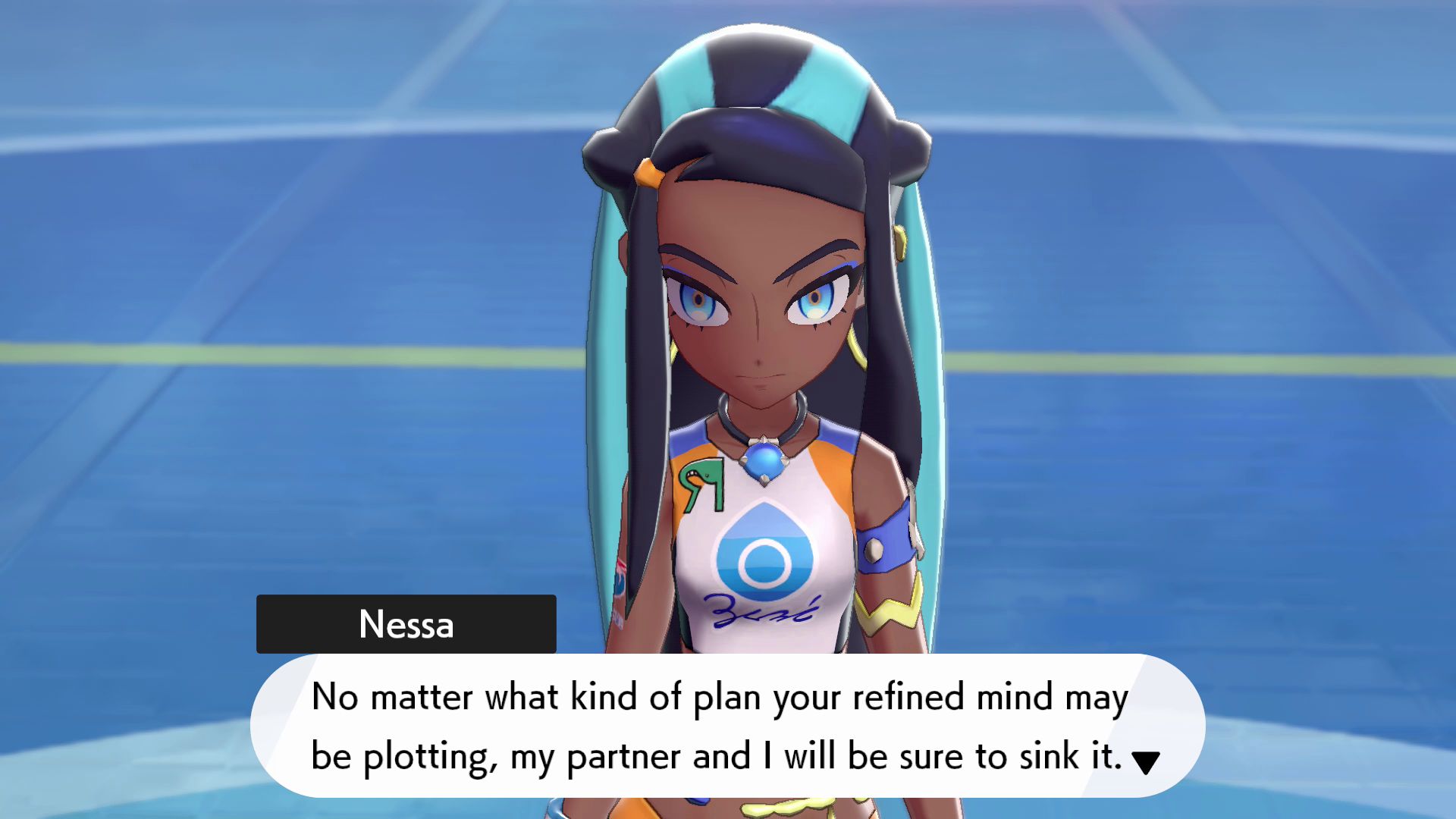 Nessa is a new gym leader.
