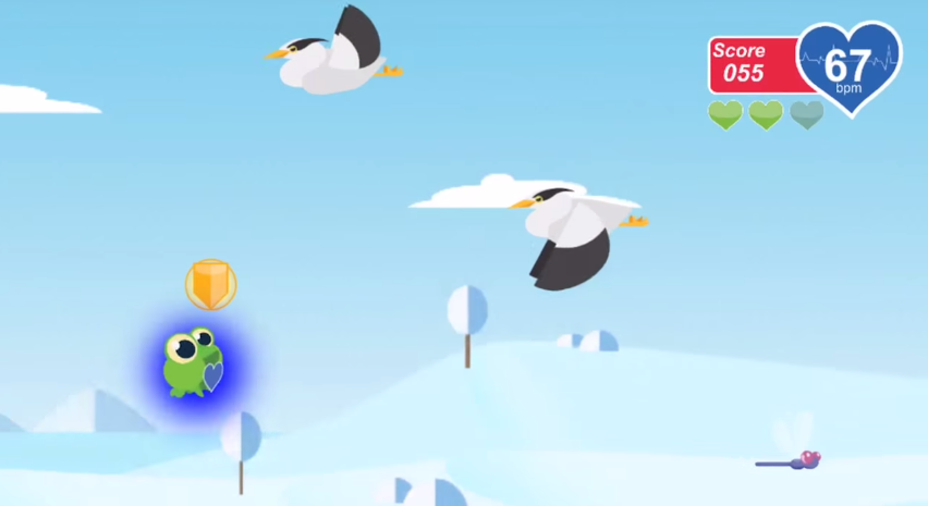 Skip a Beat plays like a zen version of Flappy Bird.