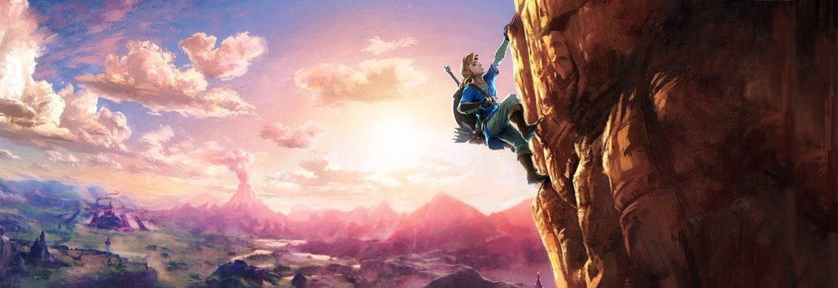 It looks like mountains are no obstacle to Link.