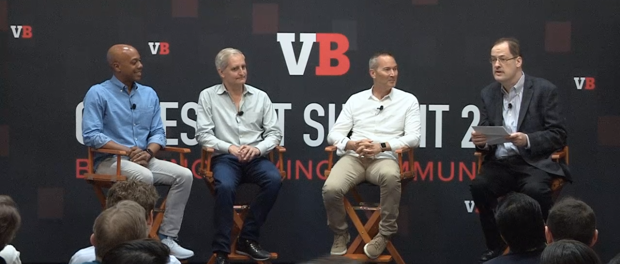 "Seed Stage Investing for Games" with Charles Hudson, Ed Fries, David Gardner (from left to right) David Gardner of London Venture Partners, Ed Fries of 1Up Ventures, and Charles Hudson of Precursor Ventures and moderated by Eric Goldberg - Details - Hero Stage