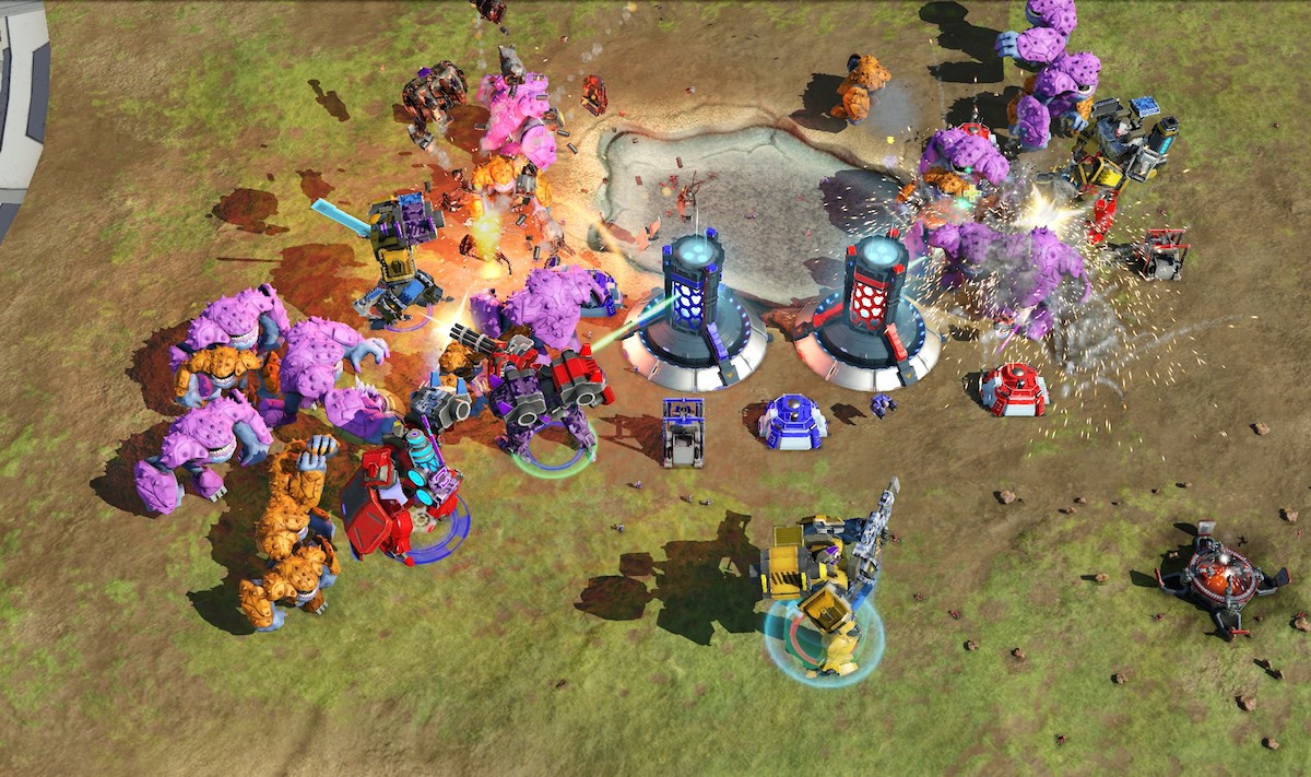 Servo co-op battle