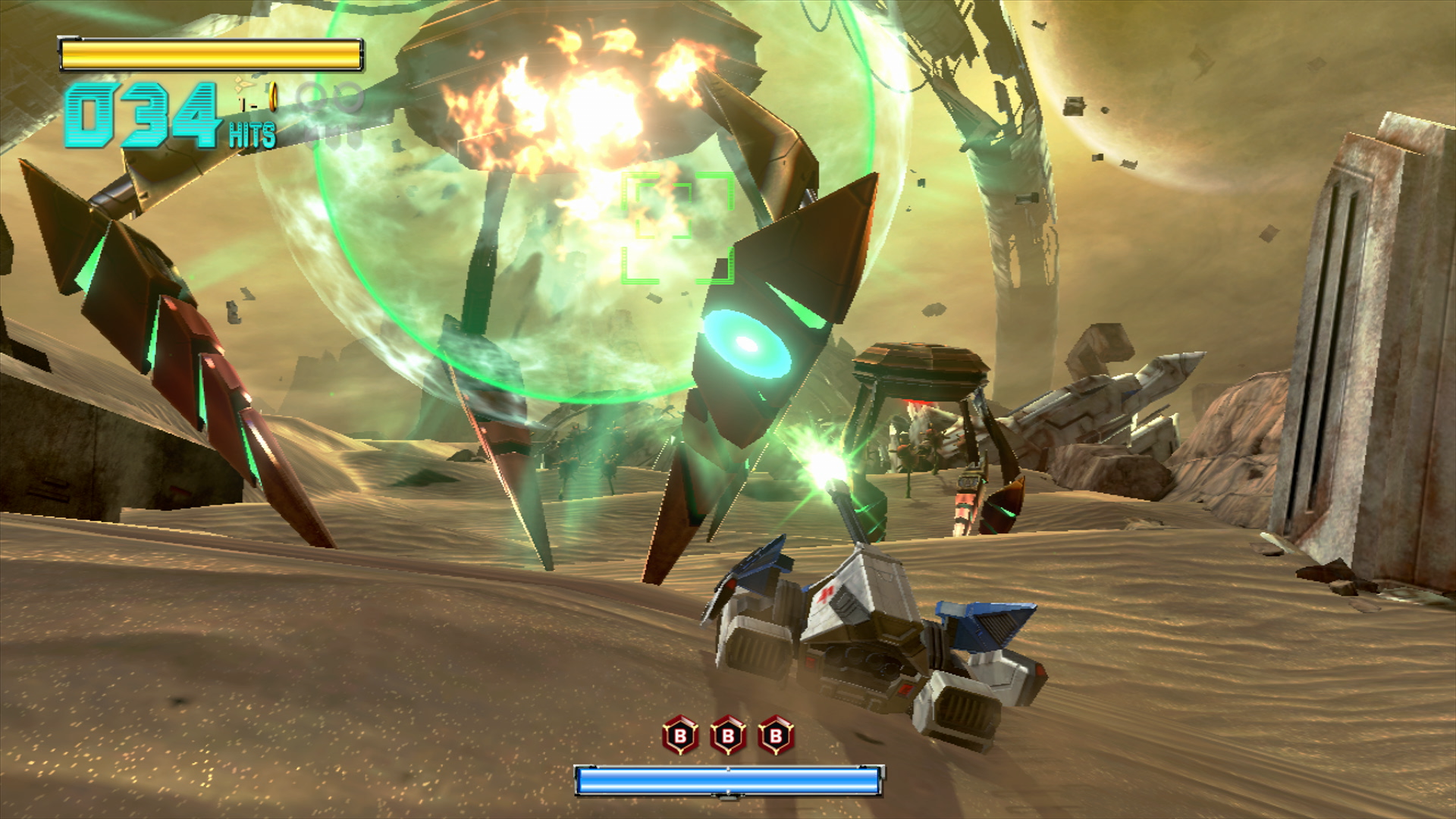 Your Arwing can take a couple of forms.