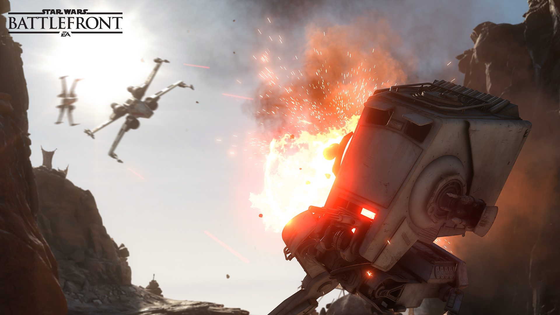It looks, sounds, and feels so much like "Star Wars."