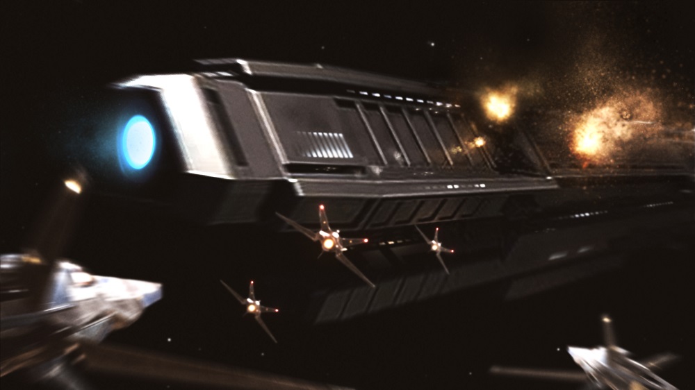 That cruiser's toast.