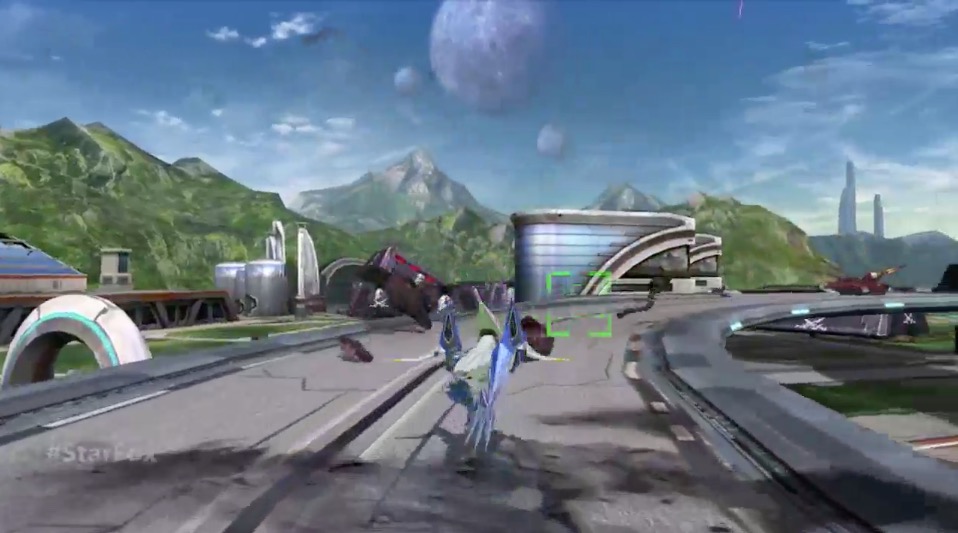 The Arwing can now transform.